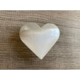 thumbnail image 6 of Selenite Heart, Puffy Heart, 1.75" - 2", Palm Pocket Heart, 6 of 8