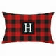 thumbnail image 1 of Funda de almohada navideña con diseño de muñeco sin rostro, gnomo enano, duende, enrejado, árbol de Navidad, copo de nieve, lino estampado, funda de almohada para sofá, funda de almohada de piel de me, 1 of 1