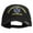 Black, variant on U.S. Army 278th Armored Cavalry Regiment Embroidered Washed Solid Pigment Dyed Cotton Twill Brass Buckle Cap - Olive OSFM
