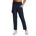 thumbnail image 4 of RBX Active Women's Weekend Pant, Lightweight Stretch Woven Quick Dry Clean Waisted Straight Leg Ankle Pant with Pockets, 4 of 4