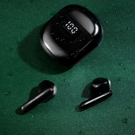 Earbuds Wireless Bluetooth Qwtwty Bluetooth Earphone Power Digital Display Noise Reduction Wireless Earphone