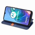 thumbnail image 2 of Case for Motorola Moto G10 Flip Cover Wallet Flip Cover Magnetic Protective - Blue, 2 of 5