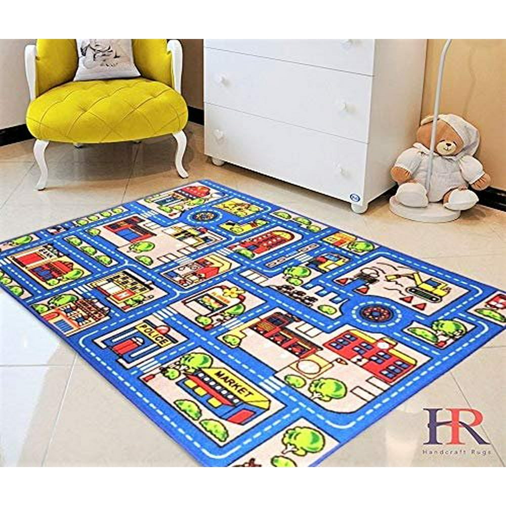 Kids Car Road Rugs City Map Play mat for Classroom/Baby Kids Car Road Rugs City Map Play mat for Classroom/Baby