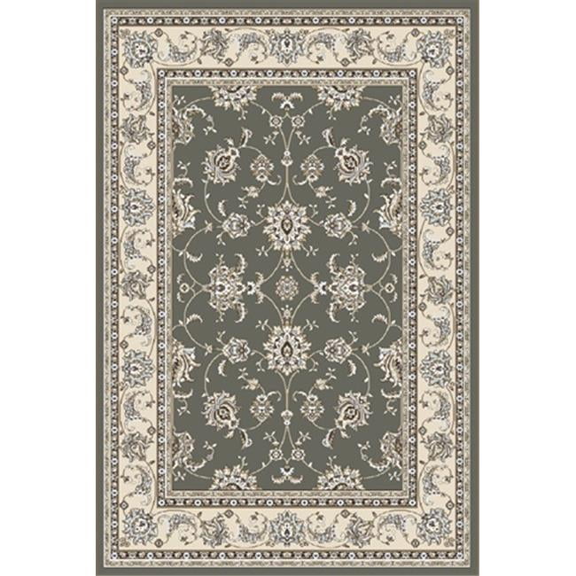 Radici 1780-0044-LT GREEN Pisa Round Light Green Traditional Turkey Area Rug- 5 ft. 3 in.