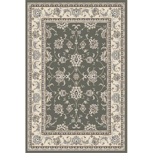Radici 1780-0044-LT GREEN Tapis Rond Vert Clair Traditionnel Dinde - 5 Pi. 3 Po.