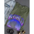 thumbnail image 3 of Abstract World Rave Style. T-Shirt Women -Image by Shutterstock, Female Large, 3 of 4