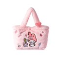 thumbnail image 4 of Bolso de mano de felpa con dibujos animados de Sanrio, Hello Kitten My Melody Kuromi, muñeca Kawaii, bolsos de hombro de felpa para niñas, 4 of 4