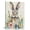 picture 1, variant on Acheng  Sylvie Bunny Portrait on Linen and Bunny Tail on Linen Framed Canvas Wall Art Set by Amy Peterson Art Studio, 2 Piece 23x33 Natural, Cute Animal Art for Wall picture 2