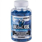 Blue Ox Testosterone Booster – Hormonal Balance & Vitality Support for Men – 120 Capsules – Tribulus