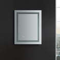 thumbnail image 6 of Fresca Santo 24" Wide x 30" Tall Bathroom Mirror with LED Lighting and Defogger, 6 of 6