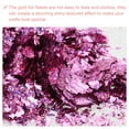 thumbnail image 4 of Unique Bargains Flocons de Feuille d'Or pour Résine, Flocons de Feuille Métallique 3 g, Flocons de Feuille d'Or Imitation Feuille Métallique, Violet Rose, 4 of 6