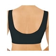 thumbnail image 4 of Comfort Sleep Bra, Front Closure, Black, Size 36, 4 of 6