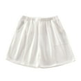 thumbnail image 1 of Timegard Running Shorts for Women Plus Size Wide Leg Elastic Waisted Sweatshorts Workout Shorts with Pockets, 1 of 7