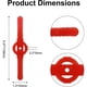 thumbnail image 2 of 36 Pcs Plastic String Trimmer Head Blades Cutter Blades Weed Wacker Head Blades Replacement for Cordless Grass Trimmer, Red-2020, 2 of 5