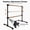 Black#9, variant on Exercise Equipment 4FT Black Solid Wood Ballet Barre With Adjustable Range Of 6.7-46 Inches For Dance Practice,Workout Equipment