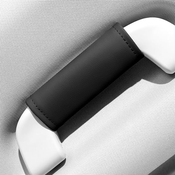 Fundas universales para manillas de puertas de coche - protectores de cuero premium para manillas interiores y tiradores de techo, antideslizantes y resistentes al desgaste
