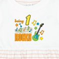 thumbnail image 4 of Inktastic Being One Rocks First Birthday Girls Baby Dress, 4 of 5