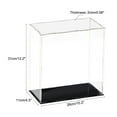 thumbnail image 2 of Uxcell Acrylic Clear Display Case Box Dustproof Protection Showcase Cube Collectibles Show Box 9.8x3.9x9.8inch, 2 of 5