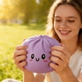 thumbnail image 4 of EGNMCR Baozi Kneading Toy Simulation Baozi 15CM Decompression Toy Stress Ball, 4 of 5