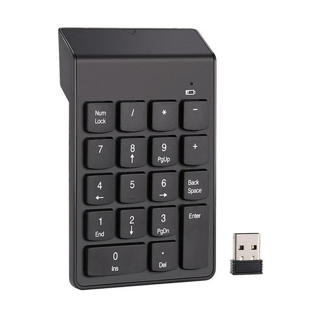 Teclado numerico Teclado numerico inalambrico Laptop Notebook Tablets Portable 2.4GHz Digital Numpad FLhrweasw El nuevo Walmart en linea