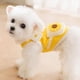 thumbnail image 4 of Ropa Para Mascotas, Ropa Para Perros Con Cuello De Pétalo, Mochila Con Estampado De Margaritas Pequeñas, Chaleco Para Perros Para Primavera Y Otoño Cateissary PT002612-01, 4 of 6