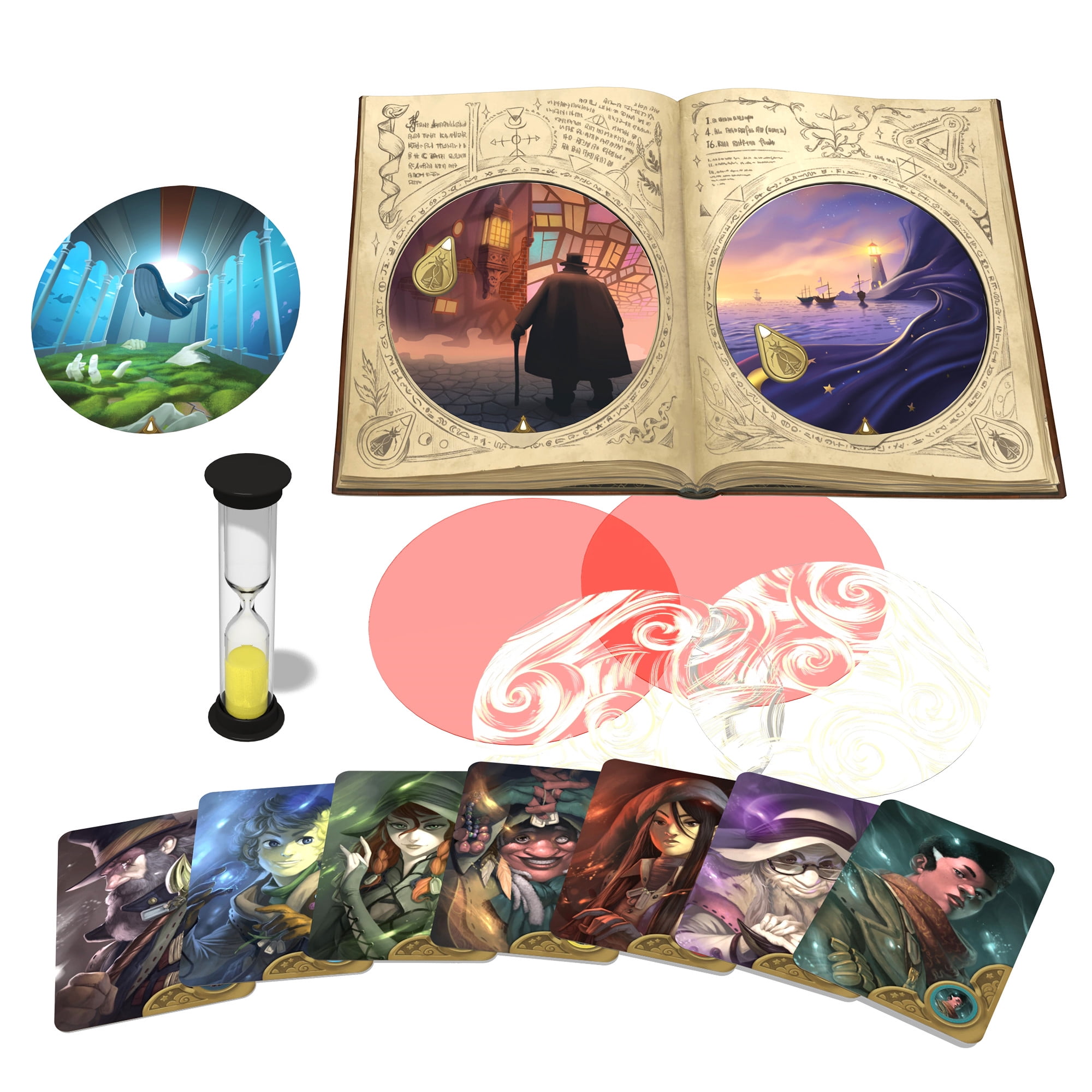 Obscurio Strategy Board Game for Ages 10 and up, from Asmodee