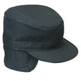 thumbnail image 1 of Rothco G.I. Casquettes de Combat avec Rabats - Noir, 7 1/2, 1 of 2