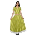 thumbnail image 2 of Moomaya Printed Elegant Crop Top And Long Skirt Set Ethnic Dresses For Women, 2 of 6