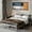 White, variant on Modern Twin Size Metal Bed - Stable, Comfort Bedroom Element, Black Frame , Comfortable Item,