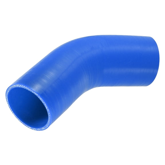 76mm 3" ID 45 Degree Reducer Hose Silicone Hose Coupler Intercooler Tube Blue for Car Intercooler Intake Piping