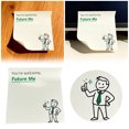 thumbnail image 2 of Detective Style Humorous Quote Memo Pad Memory Aid Notes for Holiday Teachers and Employees, 2 of 5