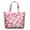 White, variant on Jungle Leaves Weekender Bag Palm Inspired Travel Tote with Hawaiian Floral, Tropical Leaf Colorful Exotic Botanical Print, Aloha Duffel for Beach Getaways