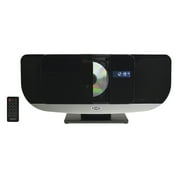JENSEN Bluetooth Wall-Mountable Music System with CD Player and FM Radio, JBS-215