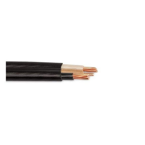 8/2 NM-B, Non-Metallic, Sheathed Cable, Residential Indoor Wire, Used for Wiring Swiches, Outlets and Other Loads with Dry Applications (30Ft Cut)