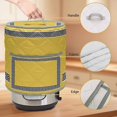 thumbnail image 2 of Yellow Traditional Pressure Cooker Cover Greek Key Meander Border Square Geometric Dust Cover for Kitchen Appliances with Top Handle & Storage Pockets, Fits 6 Quart Instant Pot, Air Fryer, Crock Pot, 2 of 9