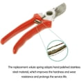 thumbnail image 5 of 5pcs Volute Springs, Spare Volute Spring, Stainless Steel Garden Pruner Spring Parts, Spare Springs Gardening Tools Accessories, 5 of 5