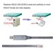 thumbnail image 4 of Cable de consola USB 2.0 con chip FTDI Cable de consola USB a RJ45 para enrutadores/Windows 7 8/conmutadores (USB 6FT 1,8 m), 4 of 5