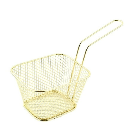 

JINGT Portable Square Fried Basket French Fries Basket Fried Chicken Chips Tool