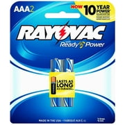 Angle View: Rayovac AAA Alkaline Batteries 2 ea (Pack of 6)