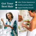 thumbnail image 4 of Shapiro MD Hair Loss Shampoo and Leave in Conditioner, DHT Fighting Vegan Formulas for Healthier, Fuller & Thicker Looking Hair, 1 Month, 4 of 6
