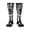 1 Black, variant on Women's Knee High Socks Freemason Masonic Masons Flag Outdoor Casual Tube Socks