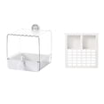 thumbnail image 1 of Parrot Bathing Basin Bird Bowl Multi-Purpose Splash-Proof Cockatiel Cage Accessories, 1 of 5