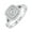 White 4, variant on 1/2 Carat Cushion cut Halo Diamond Engagement Ring in 10K Yellow Gold (Ring Size 4)