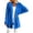 Blue, variant on Women Relaxed Fit Knitted Cardigan Open Front Long Sleeve Side Pockets Casual Spring Summer Everyday Outer Top Red L