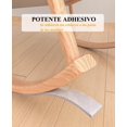 thumbnail image 4 of Almohadillas Protectoras de Fieltro para Muebles, 3 Cintas Almohadillas para Patas, Antideslizante con Pegamiento Proteger Piso (Negro), 4 of 4