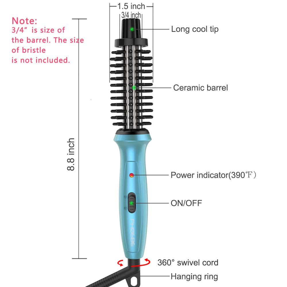 Sea-Maid Mini Curling Iron 3/4 Inch Dual Voltage photo 8