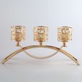 thumbnail image 2 of candeliere europeo de 3 brazos , elegante candeliere , candeliere de , centro de para de bodas, regalos de adorno de Gloria candelabro, 2 of 8