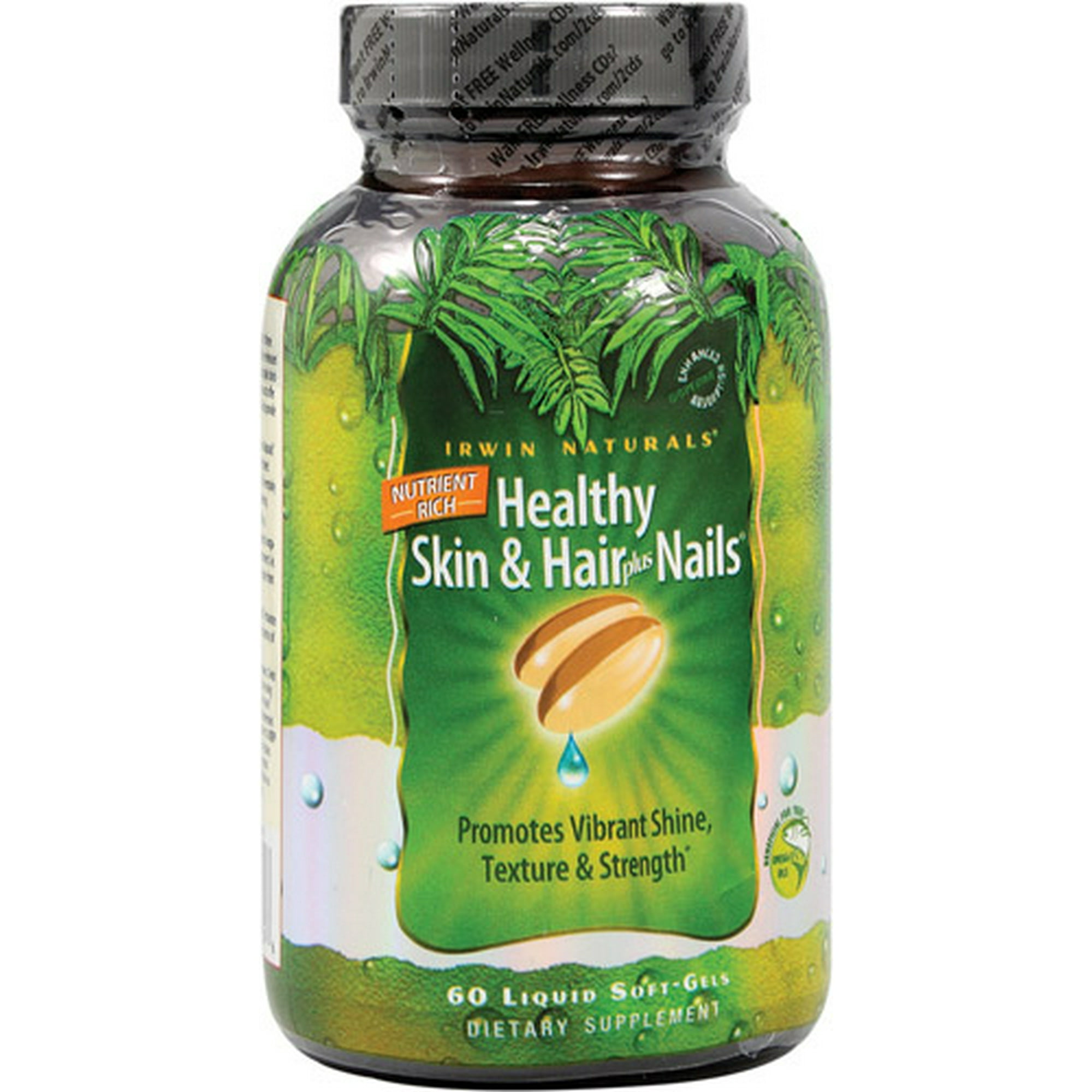 Irwin Naturals Healthy Skin Hair Plus Nails 60ct Walmart Canada