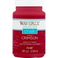 thumbnail image 3 of (2 pack) Waverly Inspirations Chalk Paint, Ultra Matte, Crimson, 8 fl oz, 3 of 14
