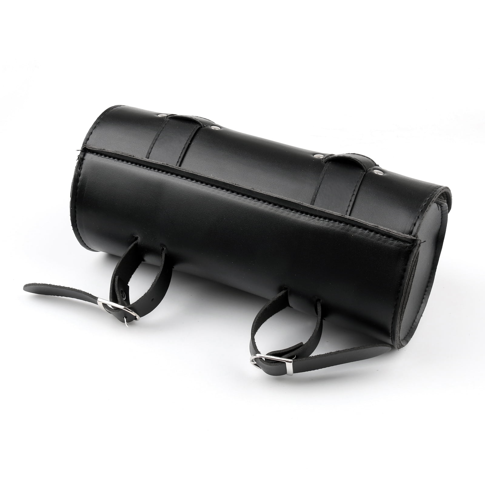 New Black Faux Leather Motorcycle/Motorbike Tool Roll Saddle Bag Luggage Micro Trader New Black Faux Leather Motorcycle/Motorbike Tool Roll Saddle Bag Luggage Micro Trader